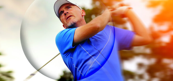 Gleitsichtlinsen beim Golf welche Brillengläser helfen beim Golf besser zu sehen
