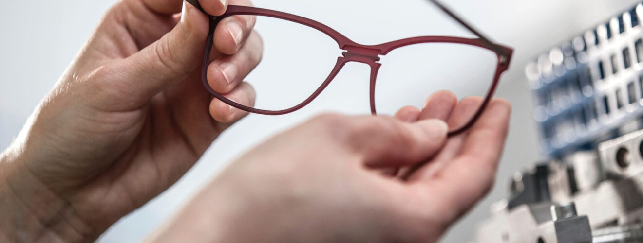 Fertistellung einer Metallbrille von Markus T